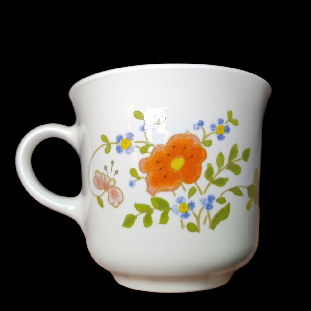 Vintage Wildflower Corelle Mug